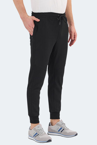 Slazenger PEARCE Men's Sweatpants Black - Thumbnail