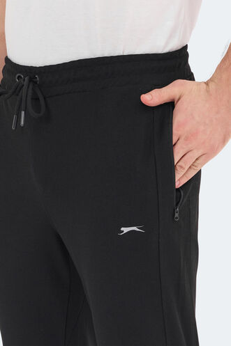 Slazenger PEARCE Men's Sweatpants Black - Thumbnail