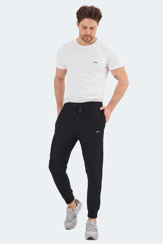 Slazenger PEARCE Men's Sweatpants Black - Thumbnail