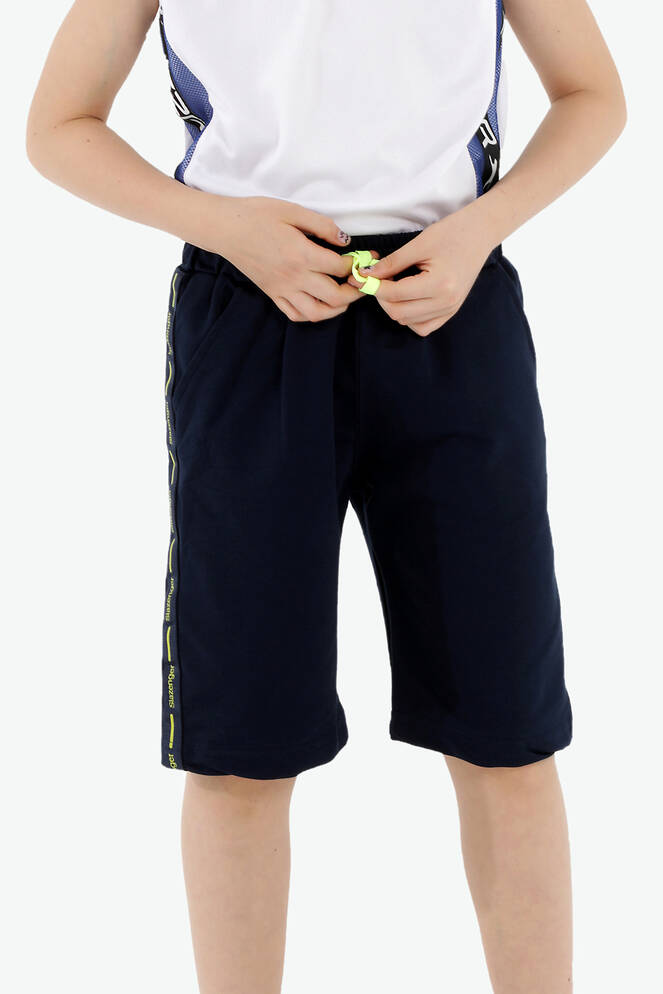 Slazenger PECE Erkek Çocuk Şort Siyah