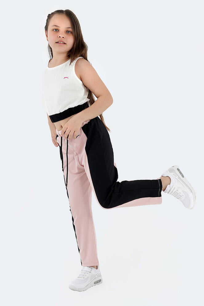 Slazenger PEPITO Kız Çocuk Eşofman Altı Pembe