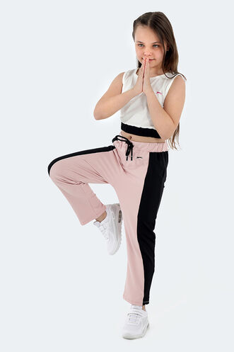 Slazenger PEPITO Kız Çocuk Eşofman Altı Pembe - Thumbnail