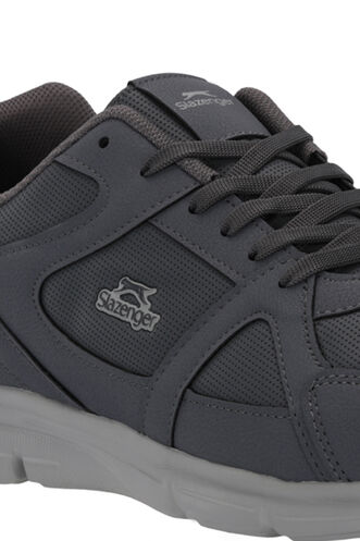 Slazenger PERA Büyük Beden Erkek Koyu Gri Sneaker - Thumbnail
