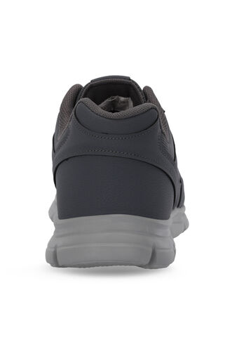 Slazenger PERA Büyük Beden Erkek Koyu Gri Sneaker - Thumbnail