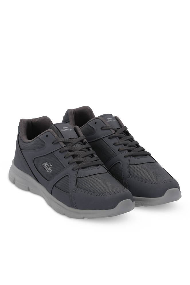 Slazenger PERA Büyük Beden Erkek Koyu Gri Sneaker