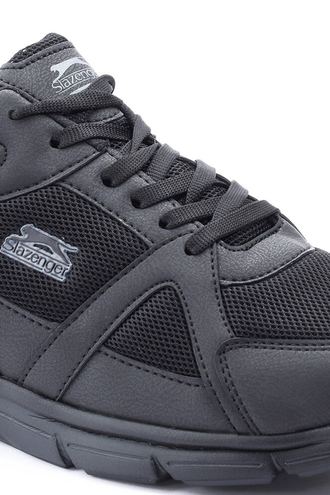 Slazenger PERA Plus Size Erkek Spor Ayakkabıları Siyah - Siyah