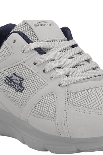 Slazenger PERA Büyük Beden Sneaker Erkek Ayakkabı Gri - Thumbnail