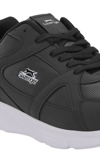 Slazenger PERA Plus Size Men's Sneaker Black - White - Thumbnail