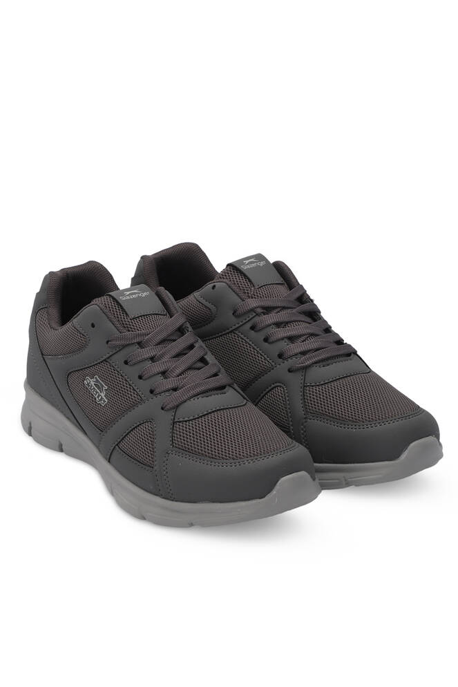 Slazenger PERA Plus Size Men's Sneaker Dark Grey