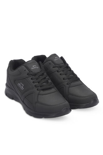Slazenger PERA Plus Size Men's Sneaker Shoes Black - Thumbnail