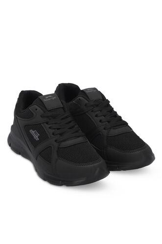 Slazenger PERA Plus Size Men's Sneaker Shoes Black - Black - Thumbnail