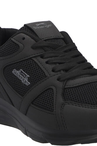Slazenger PERA Plus Size Men's Sneaker Shoes Black - Black - Thumbnail