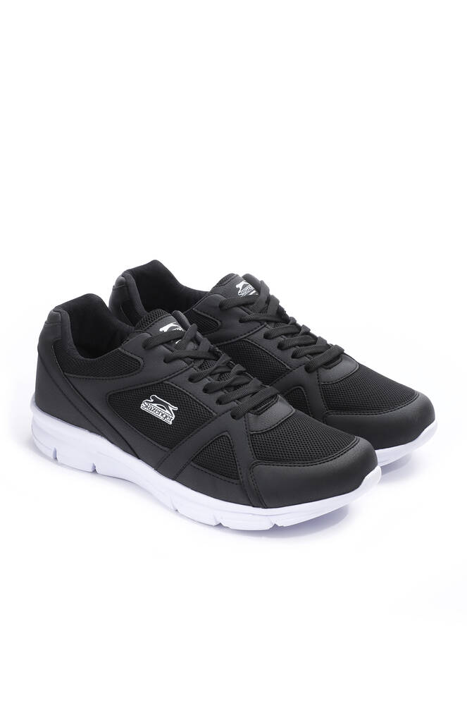 Slazenger PERA Plus Size Men's Sneaker Shoes Black - White