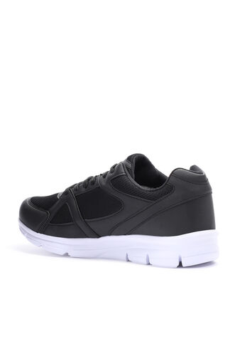 Slazenger PERA Plus Size Men's Sneaker Shoes Black - White - Thumbnail