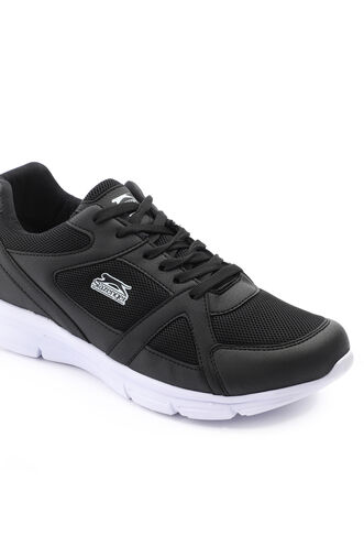Slazenger PERA Plus Size Men's Sneaker Shoes Black - White - Thumbnail
