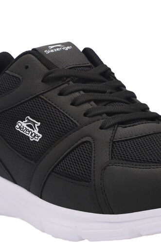 Slazenger PERA Plus Size Men's Sneaker Shoes Black - White - Thumbnail