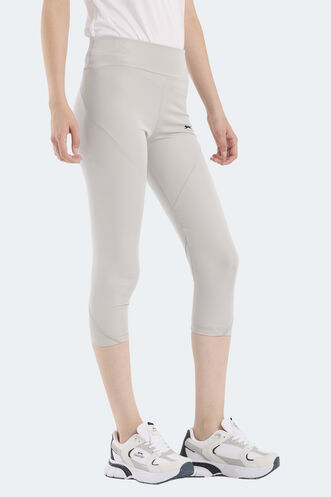 Slazenger PEREDURA Kadın Fitness Tayt Gri - Thumbnail