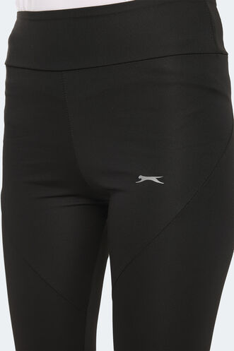 Slazenger PEREDURA IN Kadın Yüksek Bel Siyah Tayt - Thumbnail