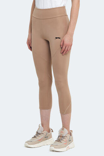 Slazenger PEREDURA Women's Fitness Tights Mink - Thumbnail