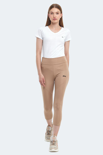 Slazenger PEREDURA Women's Fitness Tights Mink - Thumbnail