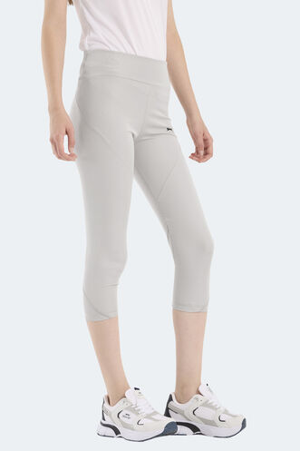 Slazenger PEREDURA Women's Fitness Tights Gray - Thumbnail