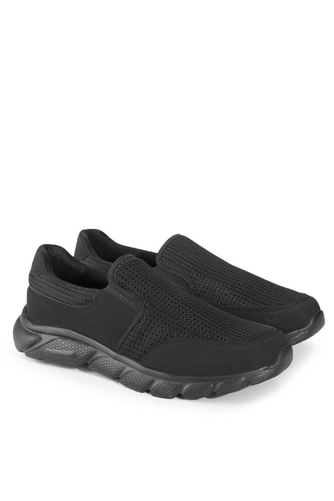 Slazenger PEREN Erkek Spor Ayakkabıları Siyah - Siyah