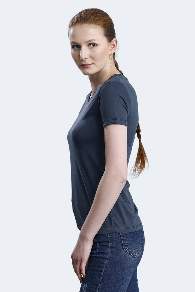 Slazenger PERICAS Kadın Tişört Antrasit