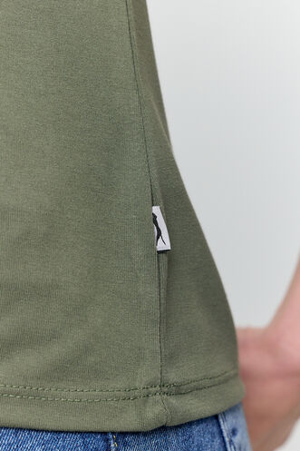 Slazenger PERICAS Kadın Tişört Haki - Thumbnail