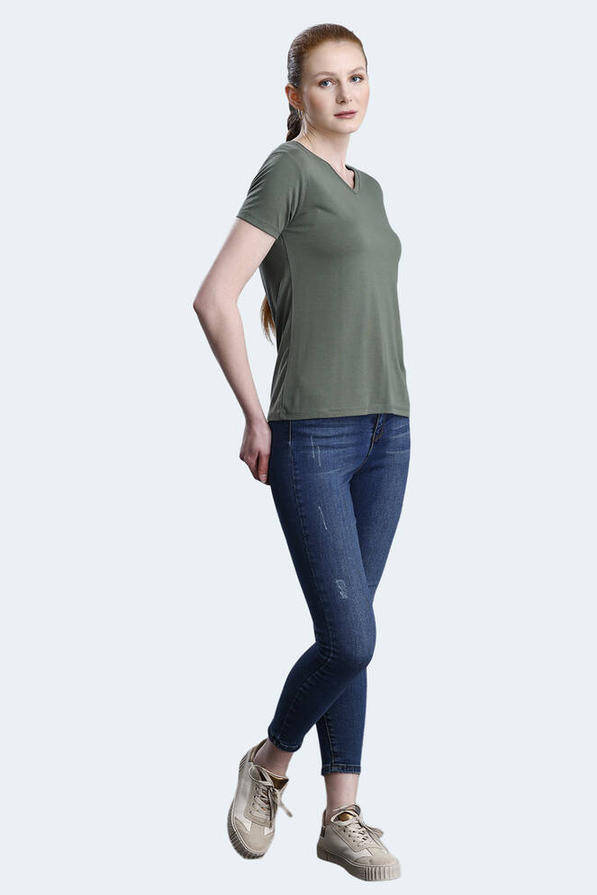 Slazenger PERICAS Kadın Tişört Haki