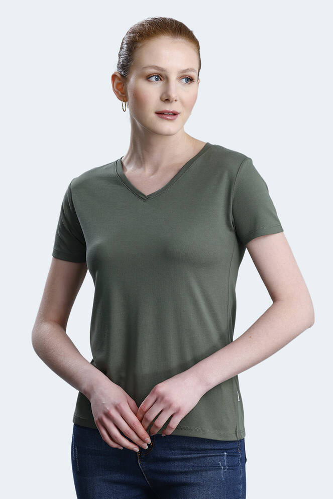 Slazenger PERICAS Kadın Tişört Haki