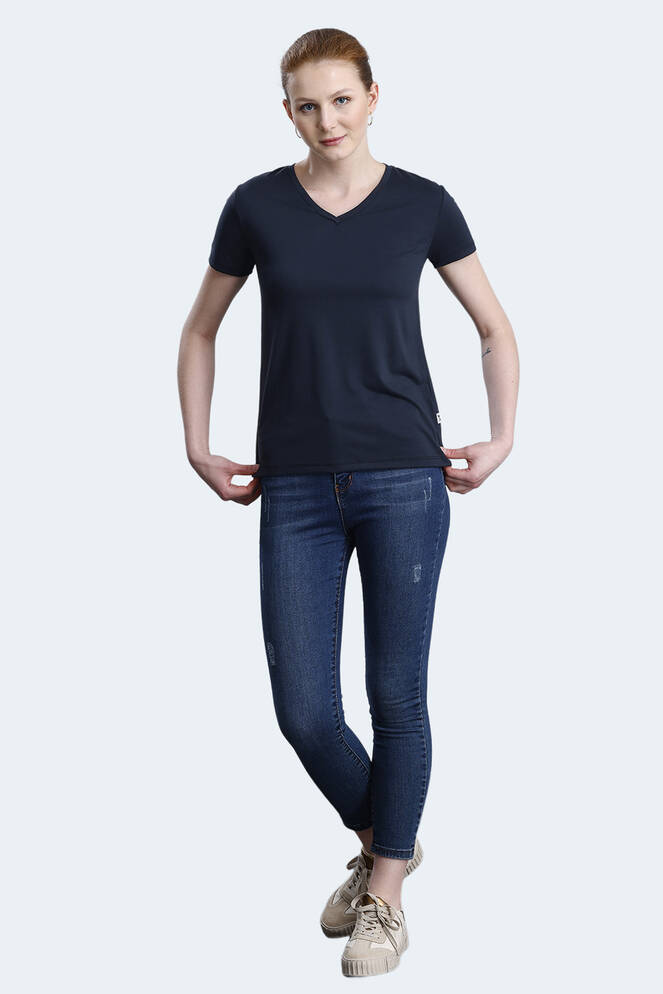 Slazenger PERICAS Kadın Tişört Koyu Gri