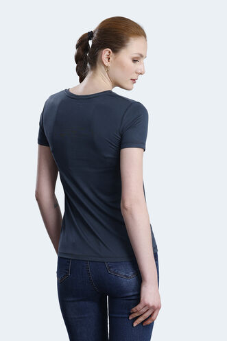 Slazenger PERICAS Women's T-shirt Anthracite - Thumbnail