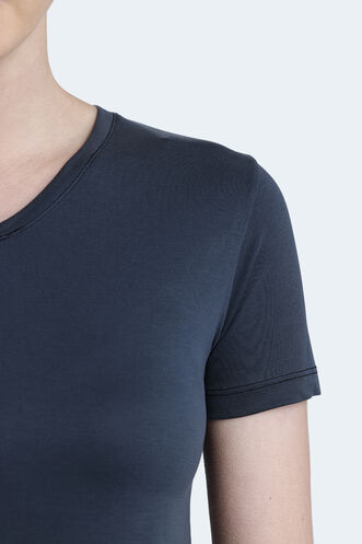 Slazenger PERICAS Women's T-shirt Anthracite - Thumbnail