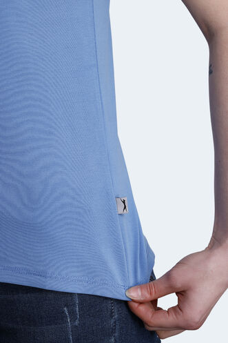 Slazenger PERICAS Women's T-shirt Blue - Thumbnail