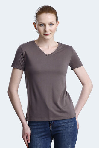 Slazenger - Slazenger PERICAS Women's T-shirt Brown