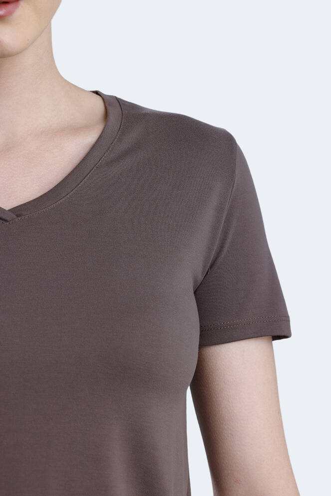 Slazenger PERICAS Women's T-shirt Brown