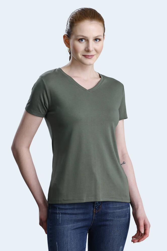 Slazenger PERICAS Women's T-shirt Khaki