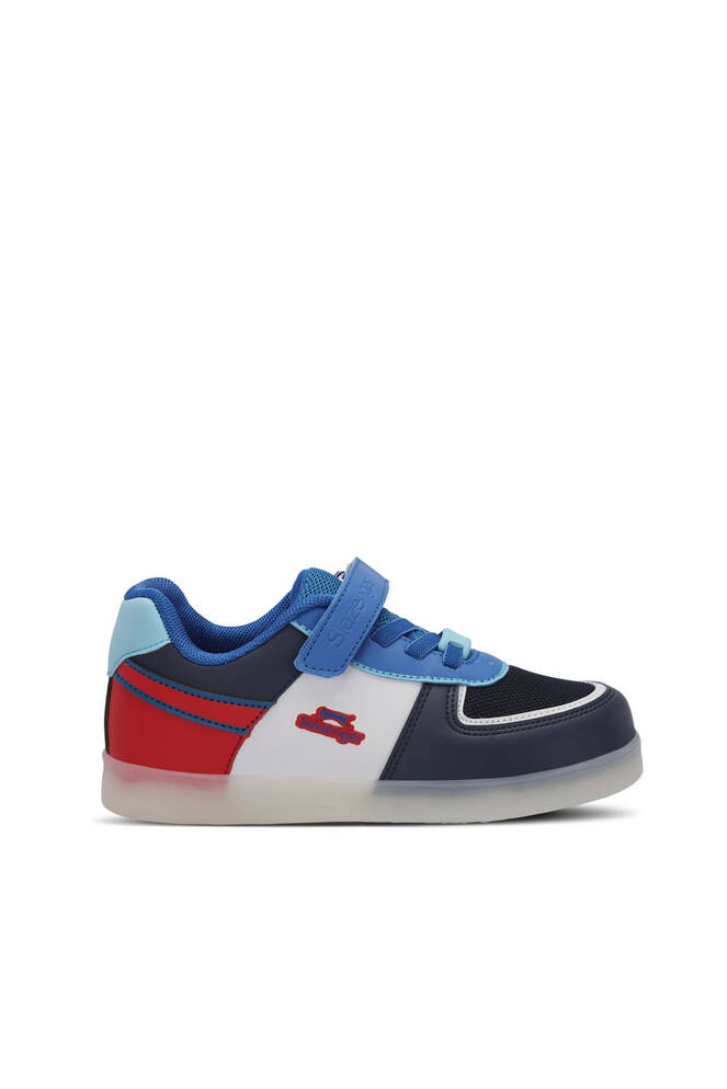 Slazenger PERLE Erkek Çocuk Sneaker Ayakkabı Lacivert - Beyaz