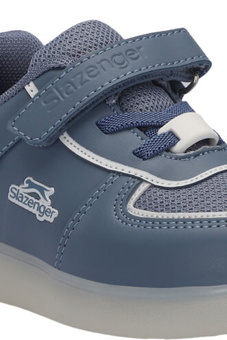 Slazenger PERLE Erkek Çocuk Sneaker Ayakkabı Mavi - Thumbnail