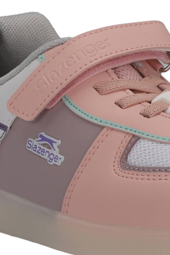 Slazenger PERLE Kız Çocuk Sneaker Ayakkabı Beyaz - Pembe