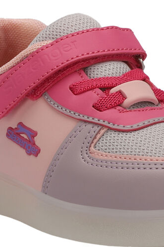 Slazenger PERLE Kız Çocuk Sneaker Ayakkabı Pembe - Mor - Thumbnail