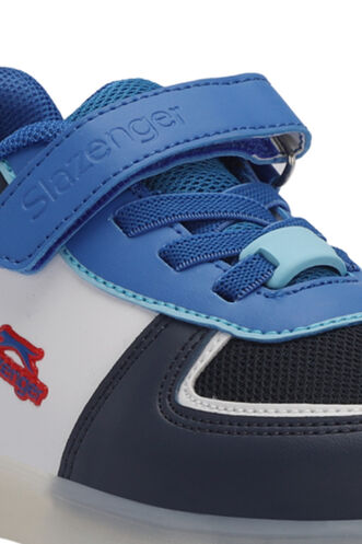 Slazenger PERLE Boys' Sneaker Navy - White - Thumbnail