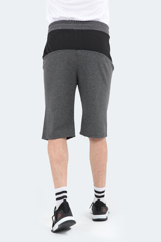 Slazenger PERONEL Erkek Şort Koyu Gri - Thumbnail