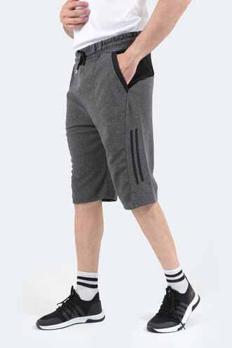 Slazenger PERONEL Erkek Şort Koyu Gri - Thumbnail