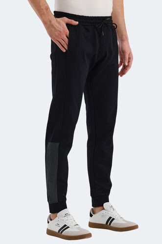 Slazenger PHILO Men's Sweatpants Black - Thumbnail