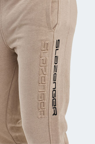 Slazenger PHILO Men's Sweatpants Bottoms Stone Grey - Thumbnail