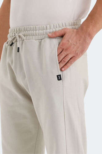 Slazenger PHILO Men's Sweatpants Bottoms Stone Grey - Thumbnail