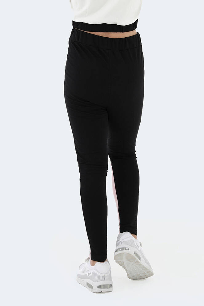 Slazenger PHYLLIDA Kız Çocuk Tayt Siyah