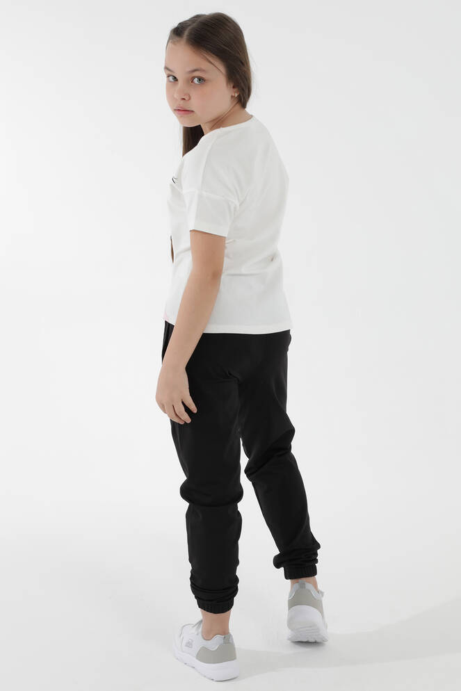 Slazenger PINA Kız Çocuk Beyaz Tişört