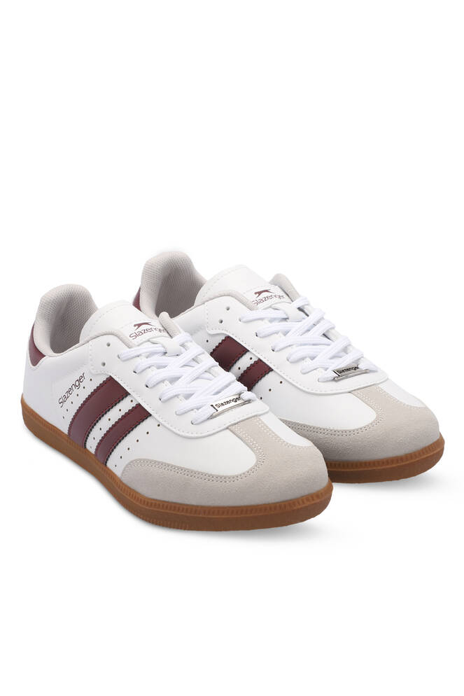 Slazenger PING Erkek Spor Ayakkabıları Beyaz - Bordo